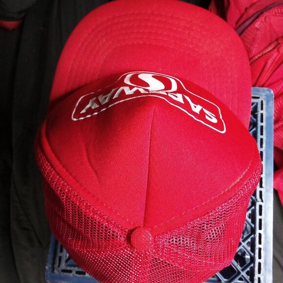 Deadstock Vintage Safeway Snap Trucker Hat Cap - Picture 5 of 8